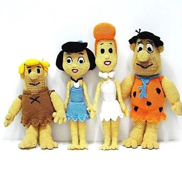 Receita Flinston Amigurumi