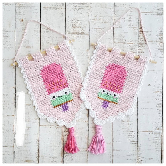Receita Flamula Picole Amigurumi