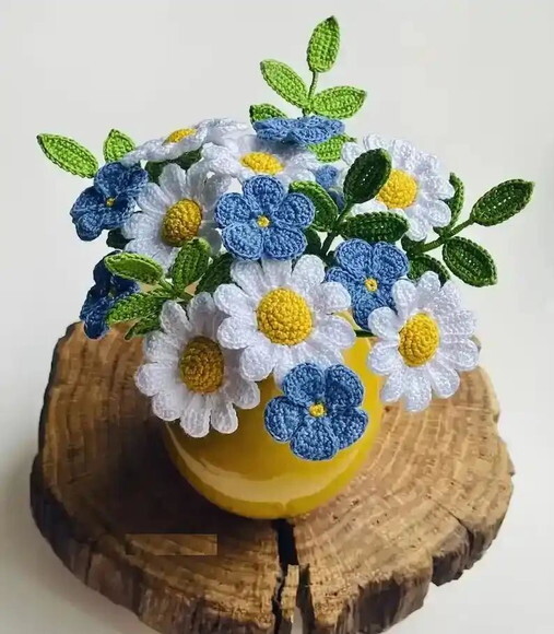 Receita Flor Amigurumi