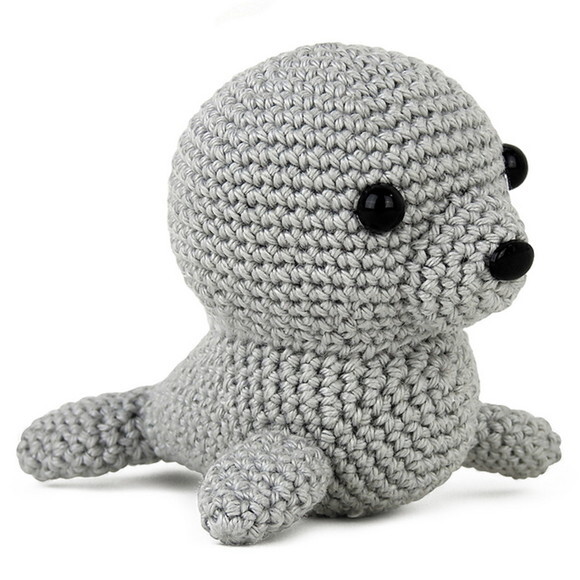 Receita Foca Amigurumi