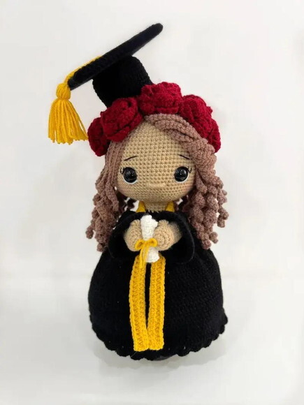 Receita Formanda Reversivel Amigurumi