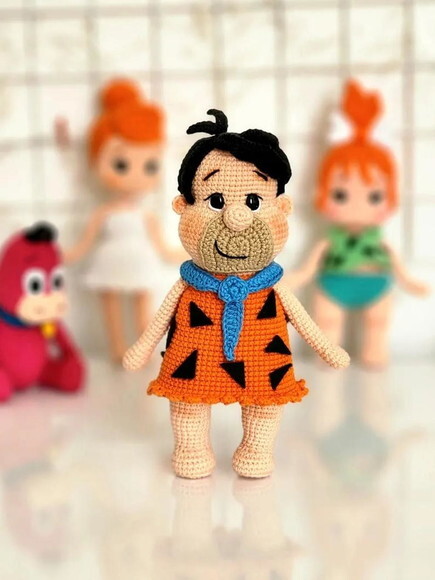 Receita Fred Amigurumi