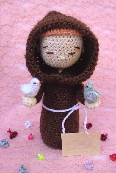 Receita Francisco de Assis Amigurumi