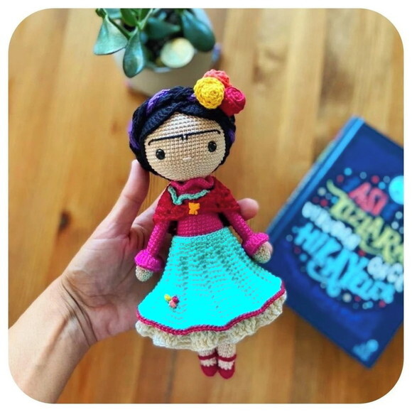 Receita Frida Amigurumi