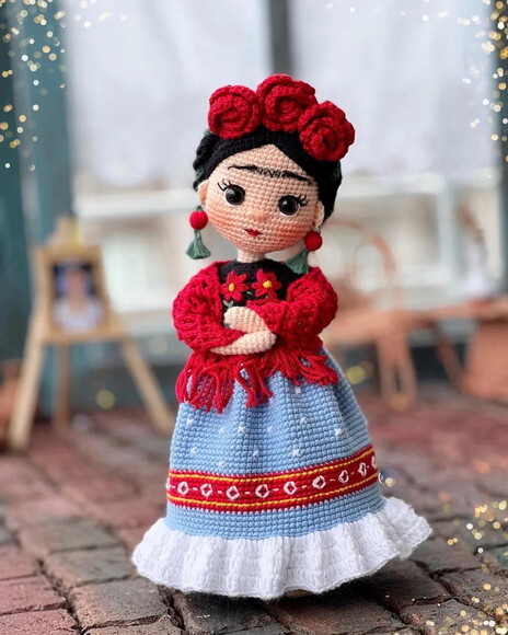 Receita Frida Amigurumi