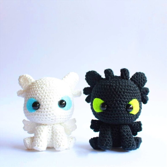 Receita Furia da Noite Amigurumi