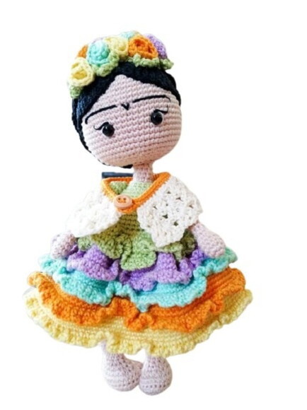 Receita Frida Amigurumi