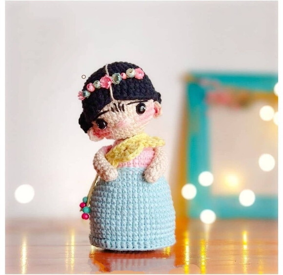Receita Frida Amigurumi