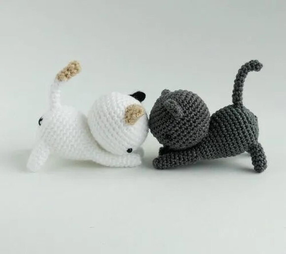 Receita Gatinho Amigurumi