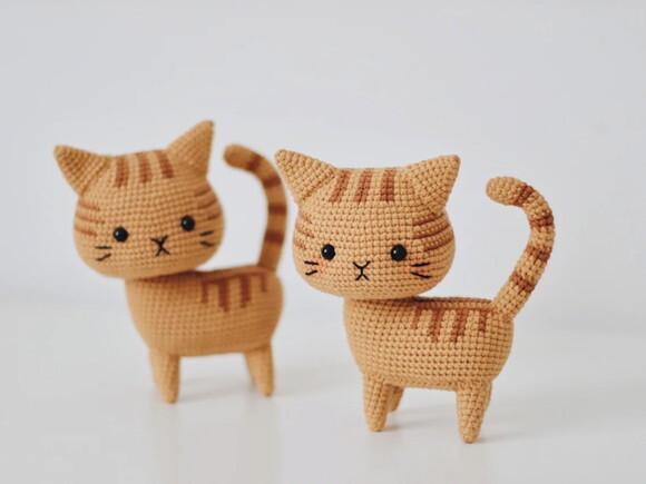 Receita Gatinho Amigurumi