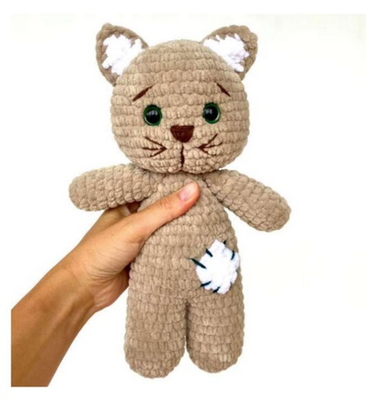 Receita Gatinho Amigurumi