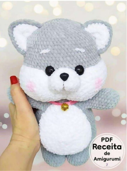 Receita Gatinho Amigurumi