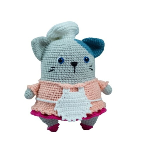 Receita Gatinho Amigurumi