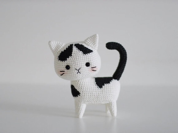Receita Gatinho Amigurumi