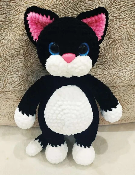Receita Gato Amigurumi