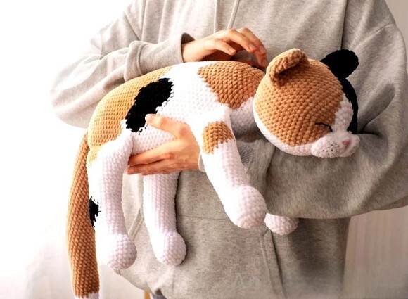 Receita Gato Amigurumi