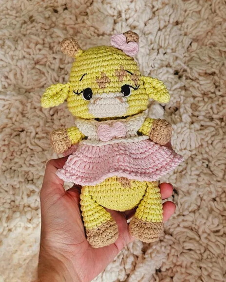 Receita Girafa Amigurumi
