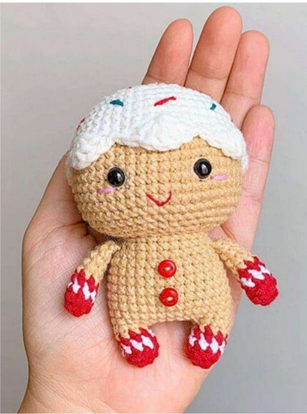 Receita Gengibre Amigurumi
