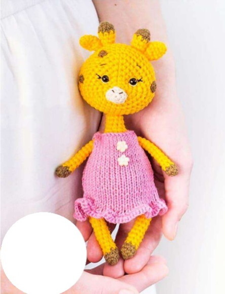 Receita Girafa Amigurumi