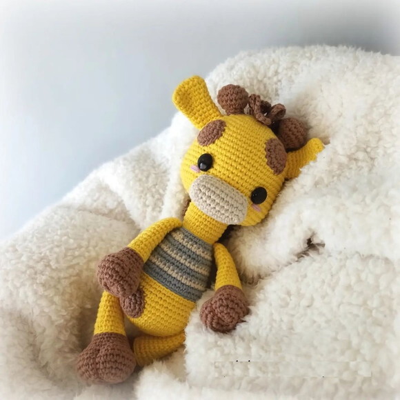 Receita Girafa Amigurumi
