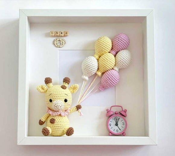 Receita Girafa Amigurumi