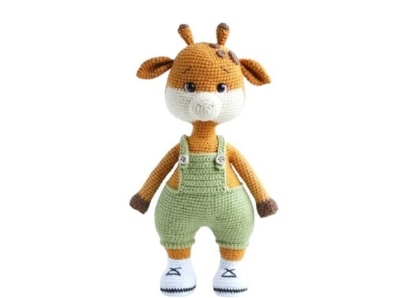 Receita Girafa Amigurumi