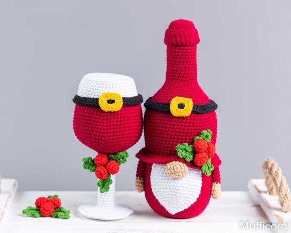 Receita Gnomo Amigurumi