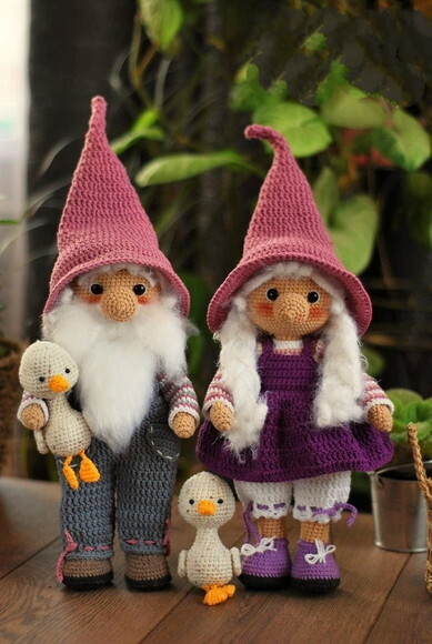 Receita Gnomo Amigurumi