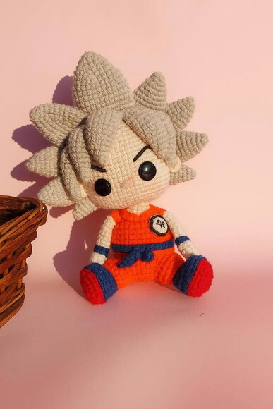 Receita Goku Amigurumi