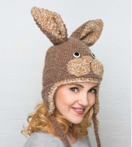 Receita Gorro Coelho Amigurumi