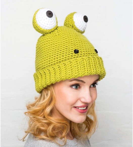 Receita Gorro Sapo Amigurumi