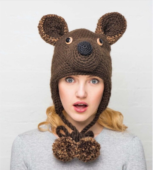 Receita Gorro Urso Amigurumi
