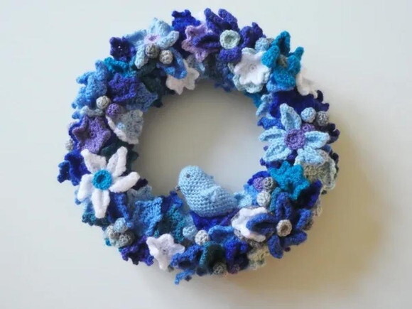 Receita Guirlanda Passarinho Amigurumi