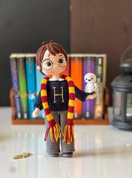 Receita Harry Potter Amigurumi
