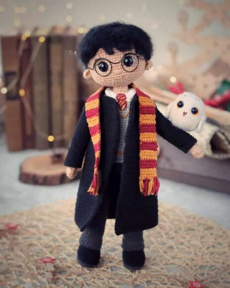 Receita Harry Potter Amigurumi