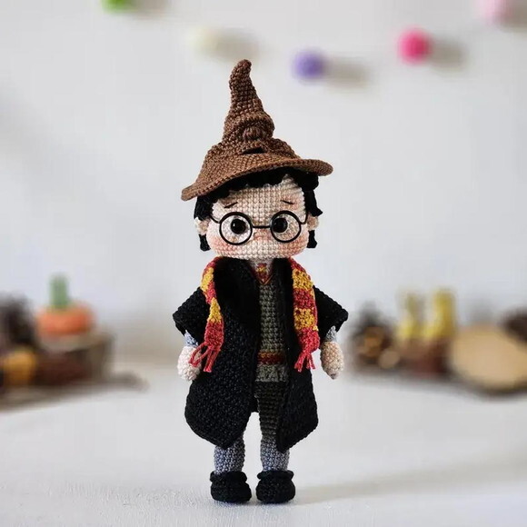 Receita Harry Potter Amigurumi