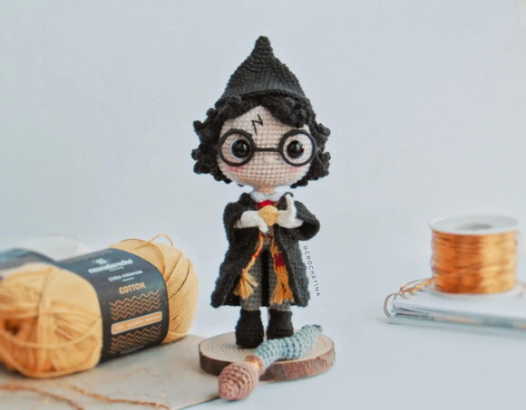 Receita Harry Potter Amigurumi