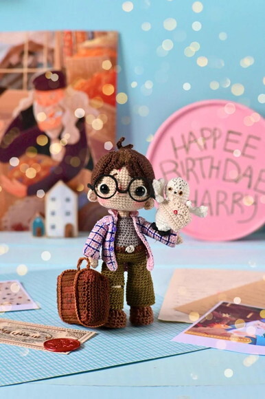 Receita Harry Potter Amigurumi