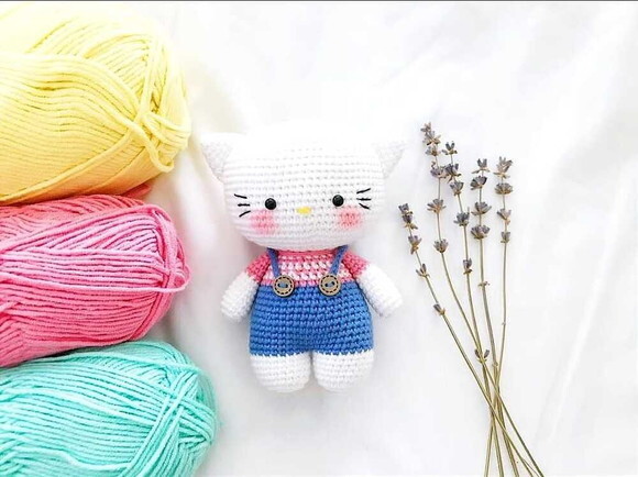 Receita Hello Kitty Amigurumi
