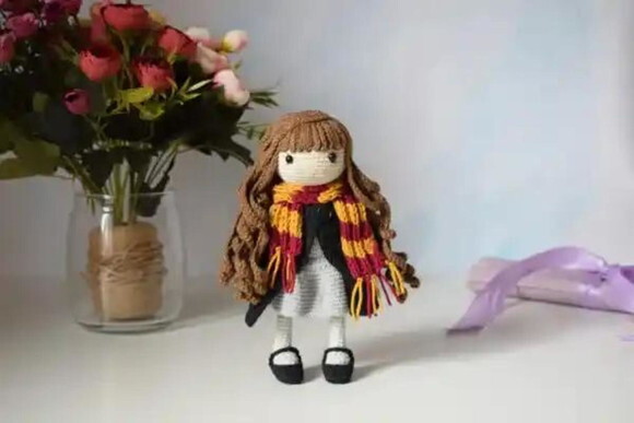Receita Hermione Amigurumi