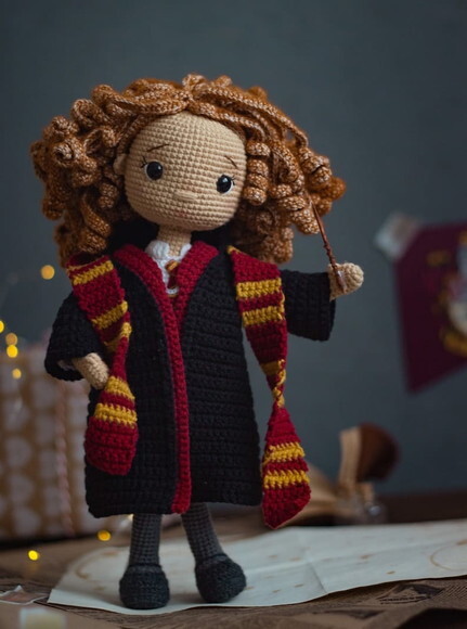 Receita Hermione Amigurumi