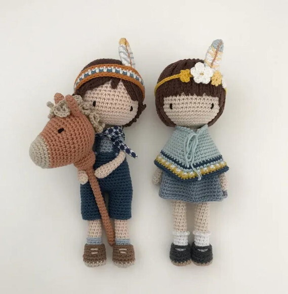 Receita Indios Amigurumi