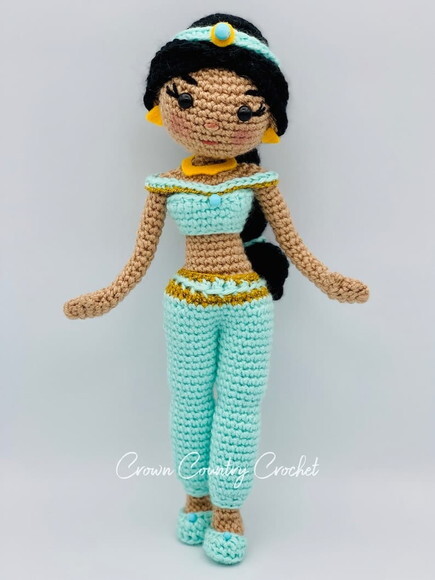 Receita Jasmine Amigurumi