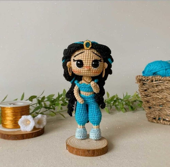 Receita Jasmine Amigurumi