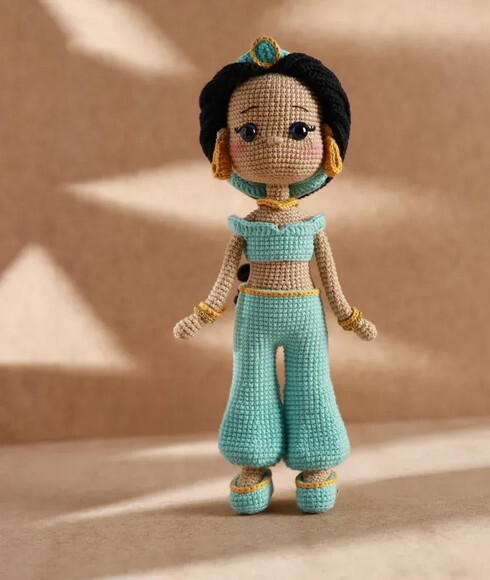Receita Jasmine Amigurumi