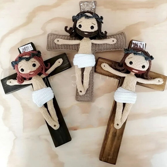 Receita Jesus Amigurumi
