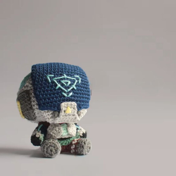Receita Kayo Valorant Amigurumi