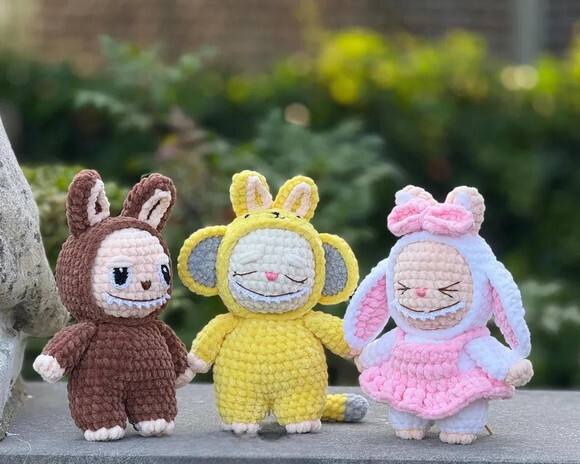 Receita Labubu Amigurumi