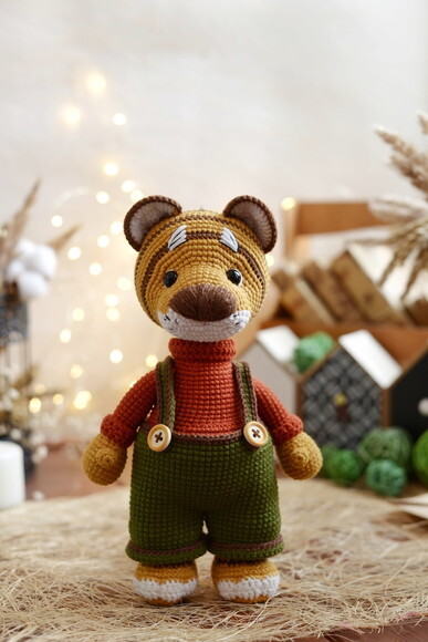 Receita Leão Amigurumi