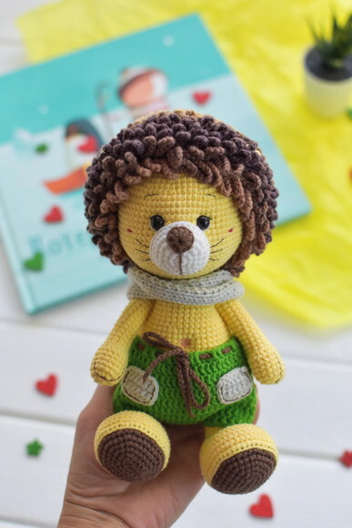 Receita Leão Amigurumi (2)